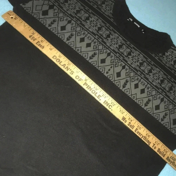 CRANK Aztec print unisex t-shirt size S - Picture 4 of 7